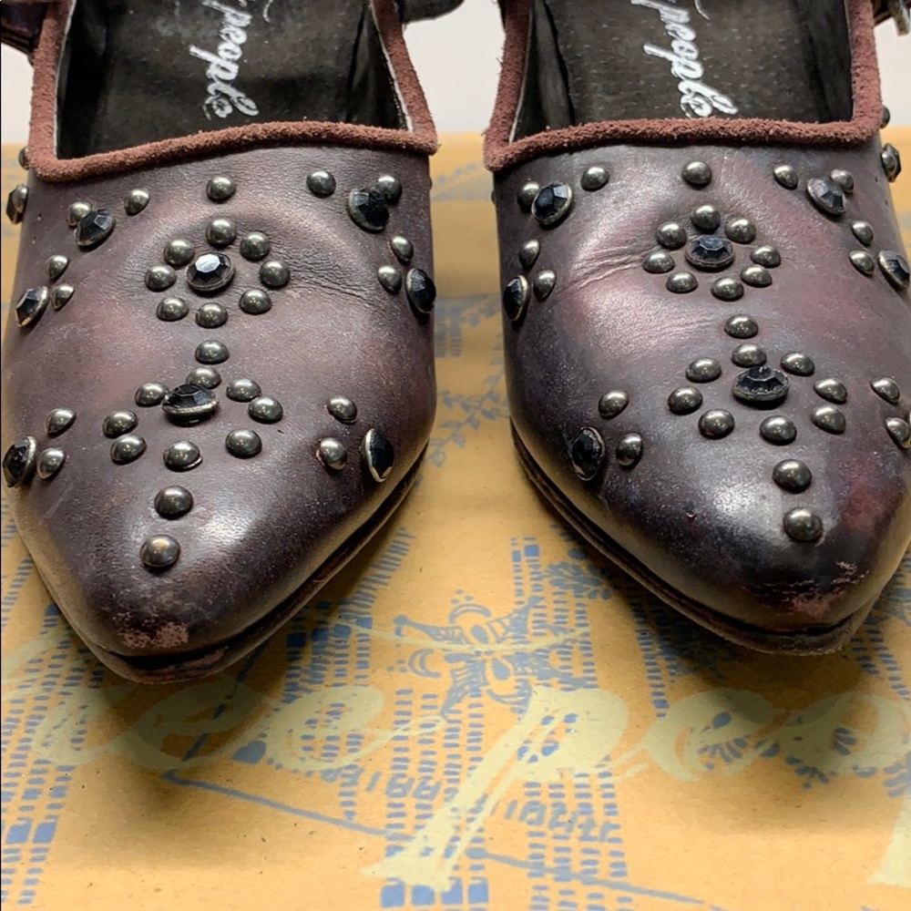 Free People Harvest Moon Leather Boot Festival Ren - Picture 3 of 10